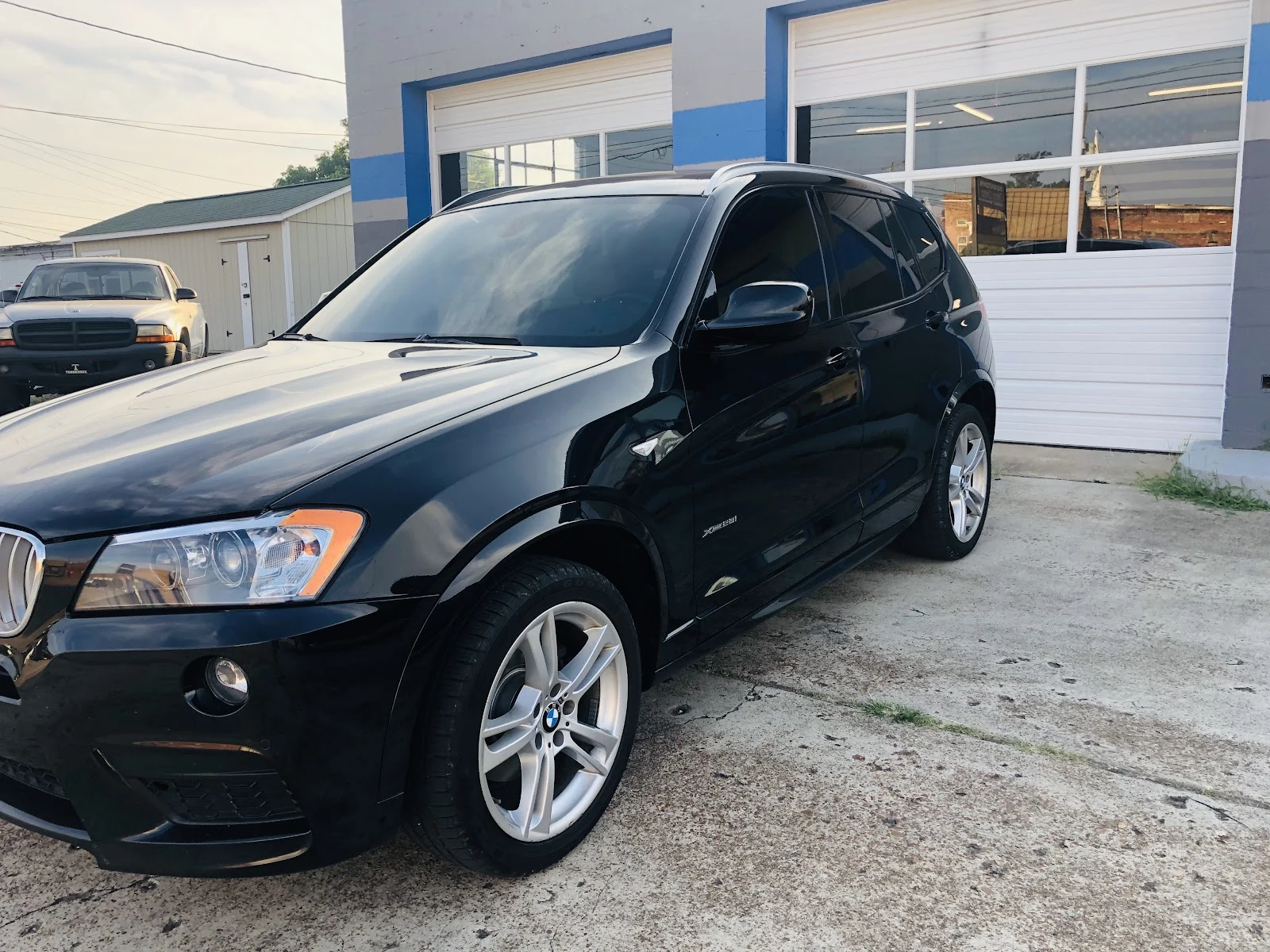 Tint install work at at coast to coast tinting
